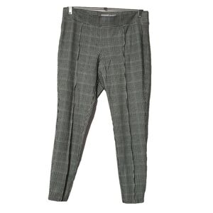 Old Navy Plaid Stevie High Rise Pull on Pants Size LG